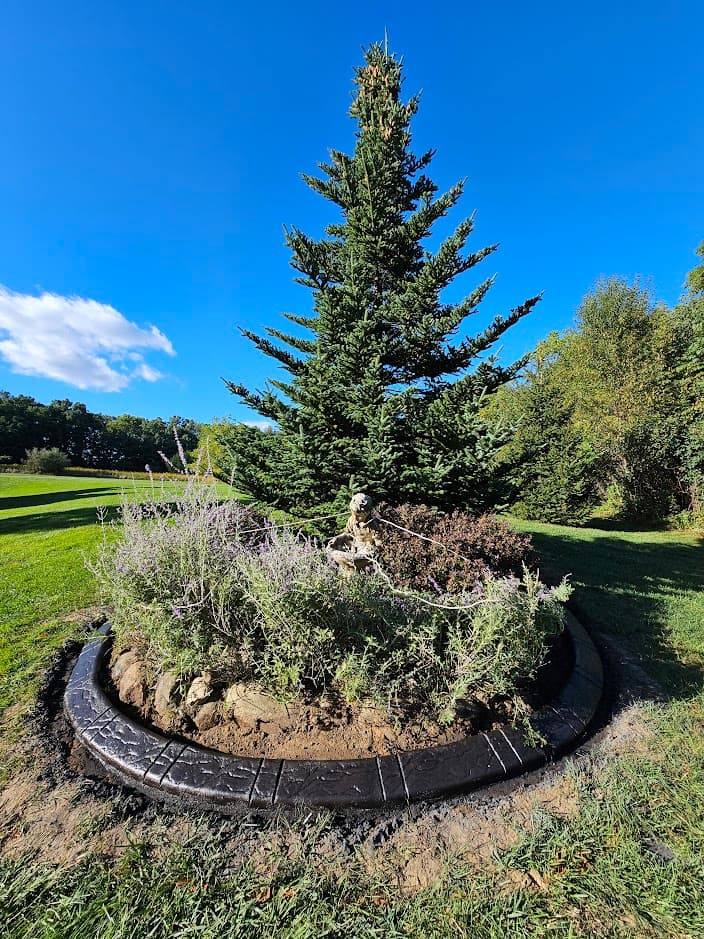 Premium Edge Curbing Background